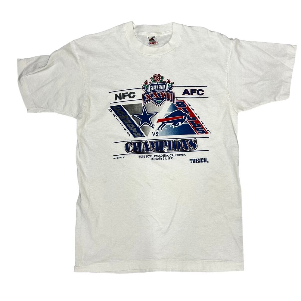 Vintage Cowboys vs Bills Rose Bowl 1993